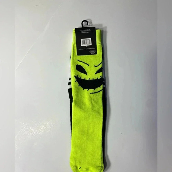 The Nightmare Before Christmas - 2 Pairs Crew Socks Jack & Oogie Size 10-13 - Picture 5 of 5